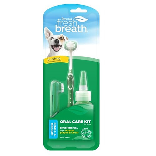 TropiClean - Oral Care Kit for Small & Medium Dogs